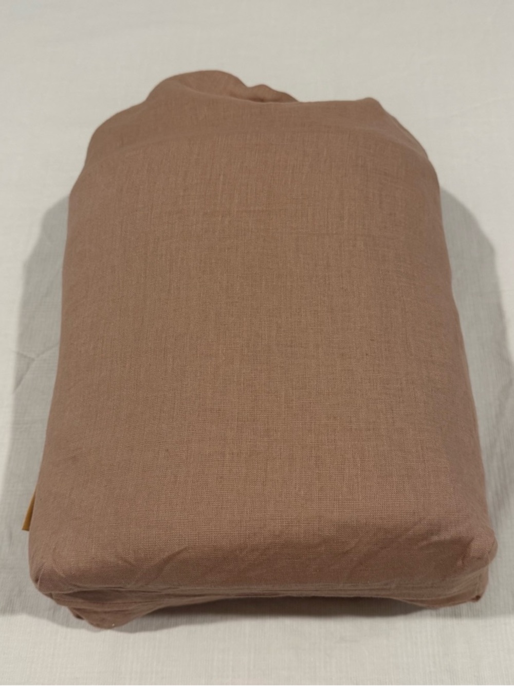 New Quince European Linen Duvet Cover Set King/Cal King - Desert Sunset $214 - Picture 8 of 11